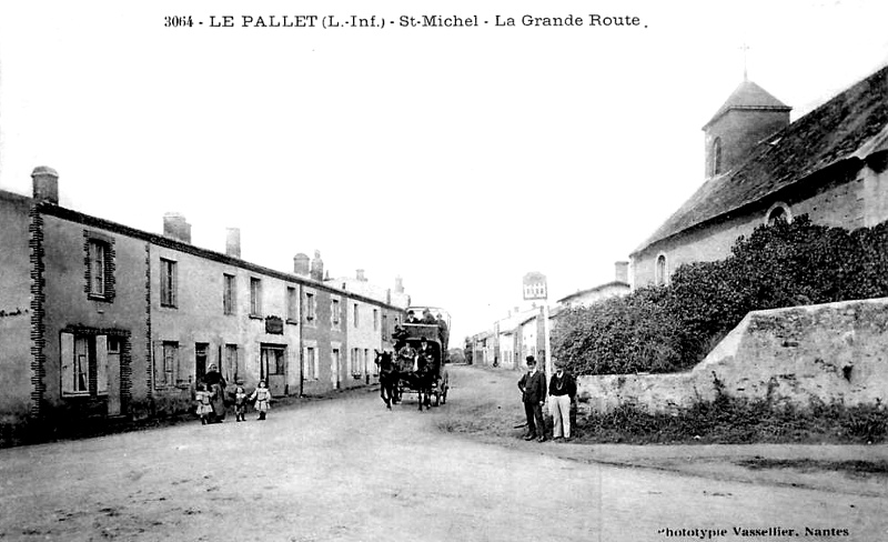 Ville de Le Pallet (Bretagne).