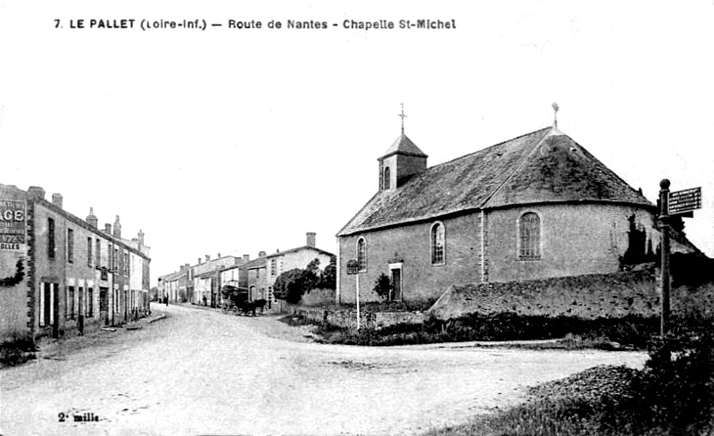 Ville de Le Pallet (Bretagne).