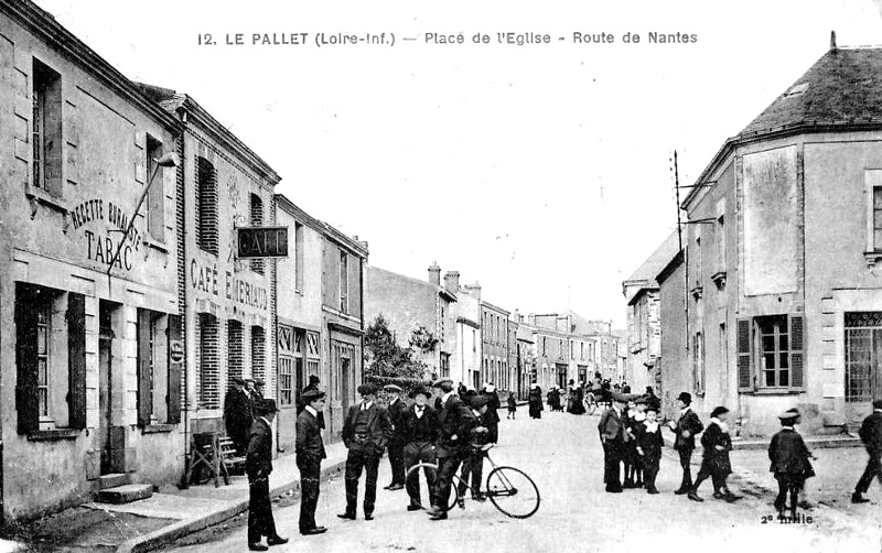 Ville de Le Pallet (Bretagne).