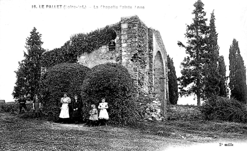 Chapelle Sainte-Anne de Le Pallet (Bretagne).