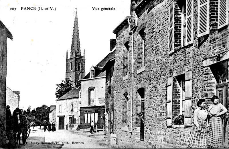 Ville de Panc (Bretagne).
