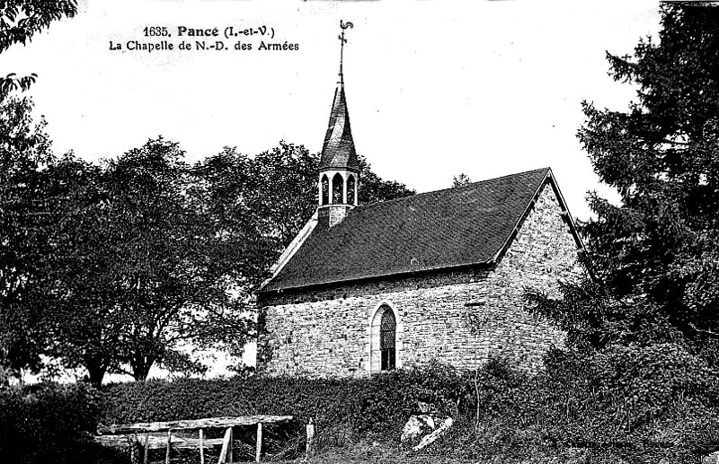 Chapelle Notre-Dame des Armes  Panc (Bretagne).