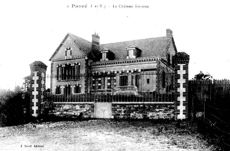 Manoir de Kerivon  Panc (Bretagne).