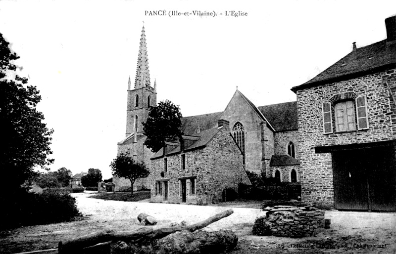 Ville de Panc (Bretagne).
