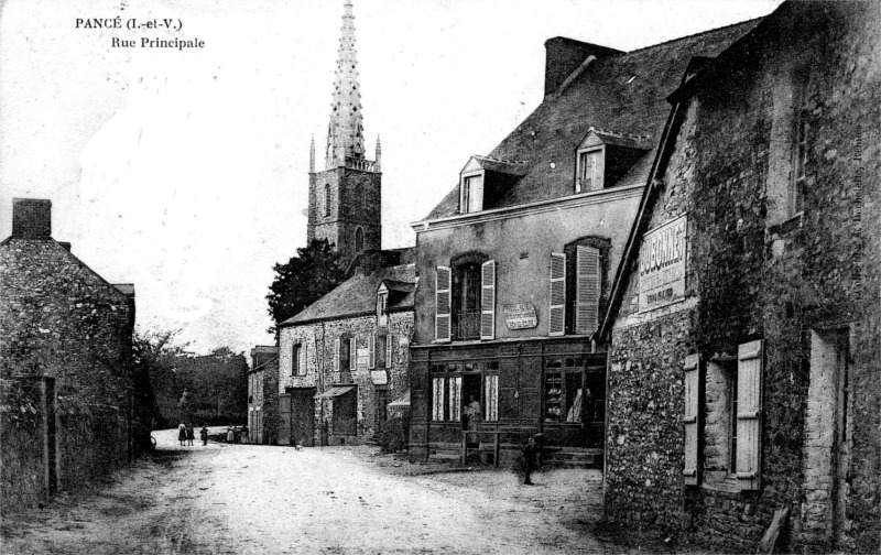 Ville de Panc (Bretagne).