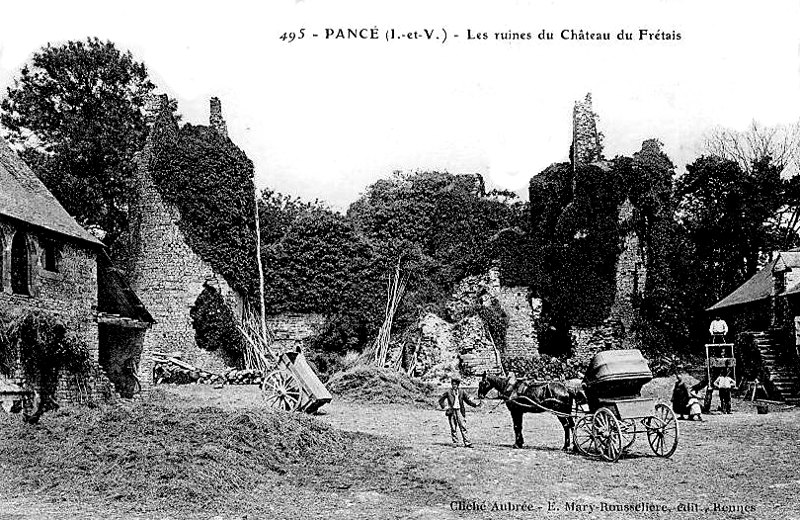 Chteau du Frtais  Panc (Bretagne).