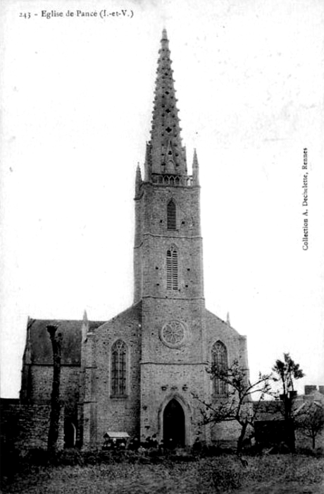 Eglise de Panc (Bretagne).