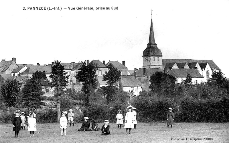 Ville de Pannec (anciennement en Bretagne).