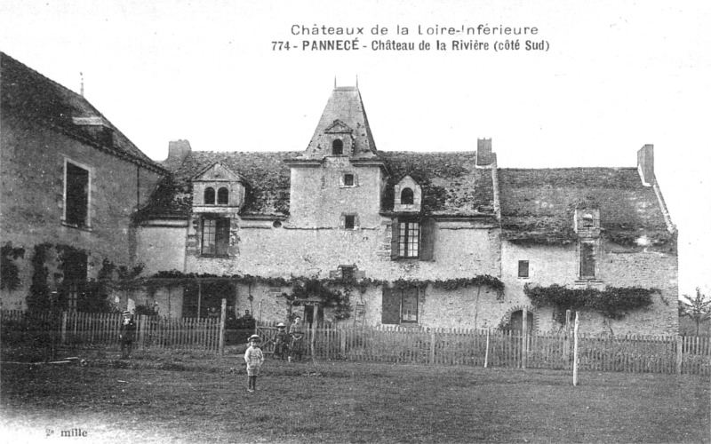 Chteau de la Rivire  Pannec (anciennement en Bretagne).