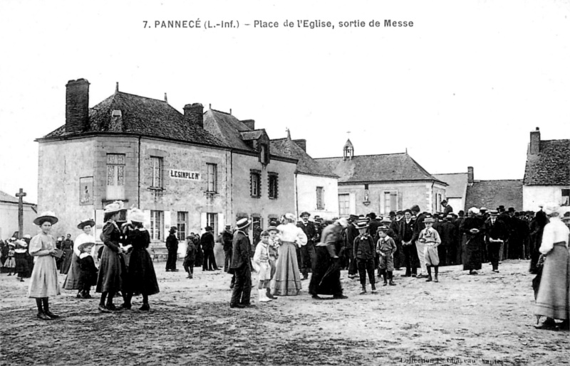 Ville de Pannec (anciennement en Bretagne).