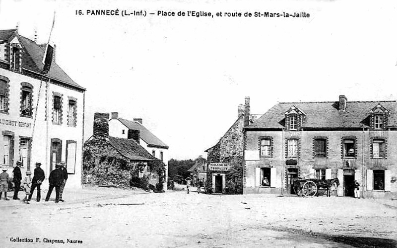 Ville de Pannec (anciennement en Bretagne).