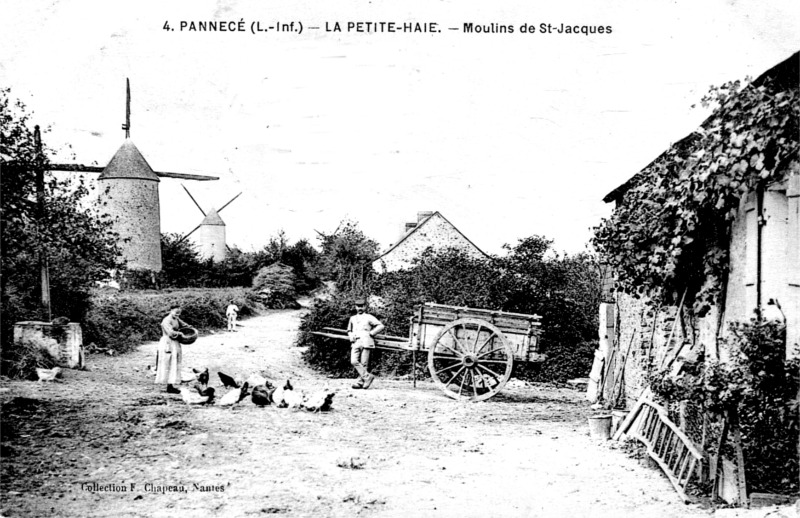 Moulin Saint-Jacques  Pannec (anciennement en Bretagne).