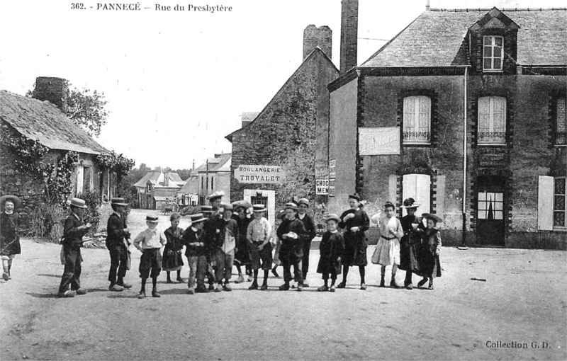 Ville de Pannec (anciennement en Bretagne).