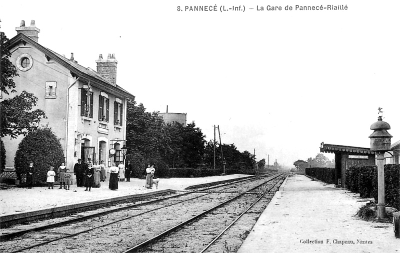 Gare de Pannec (anciennement en Bretagne).