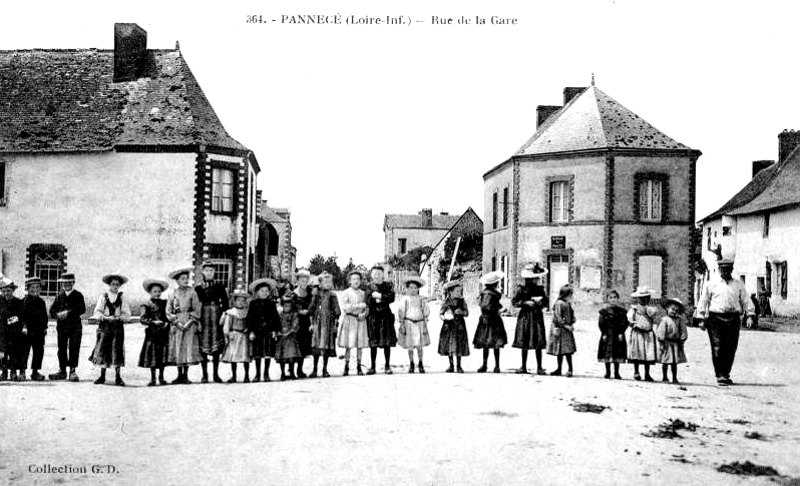 Ville de Pannec (anciennement en Bretagne).