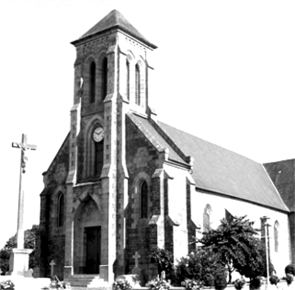 Eglise de Parign (Bretagne).
