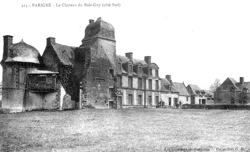 Chteau du Bois-Guy  Parign (Bretagne).