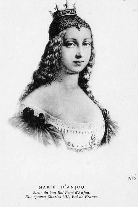 Marie d'Anjou, pouse de Charles VII.