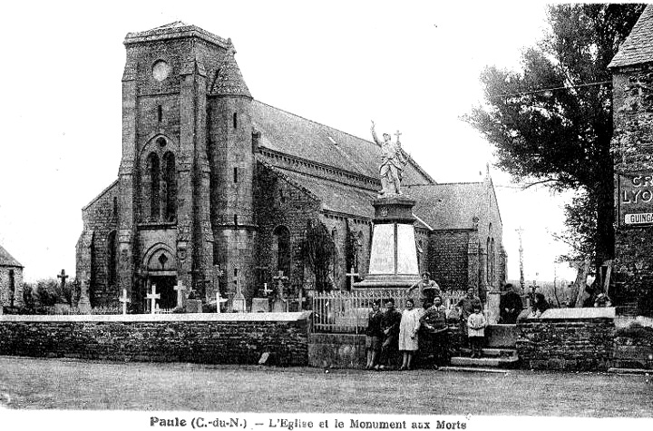 Eglise de Paule (Bretagne).