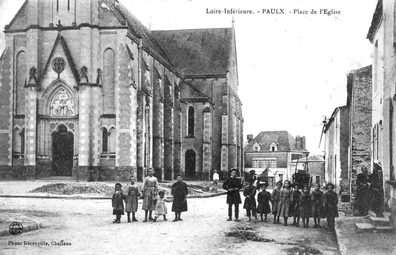 Ville de Paulx (Bretagne).