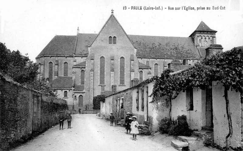 Ville de Paulx (Bretagne).