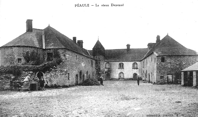 Ville de Paule (Bretagne) : le vieux doyenn.