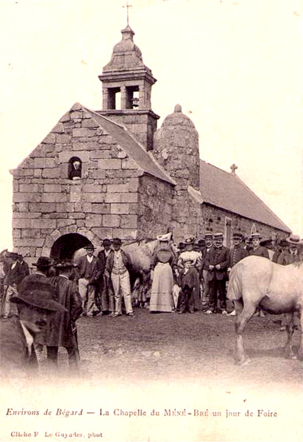 Ville de Pdernec (Bretagne) : la chapelle du Mn-Br.