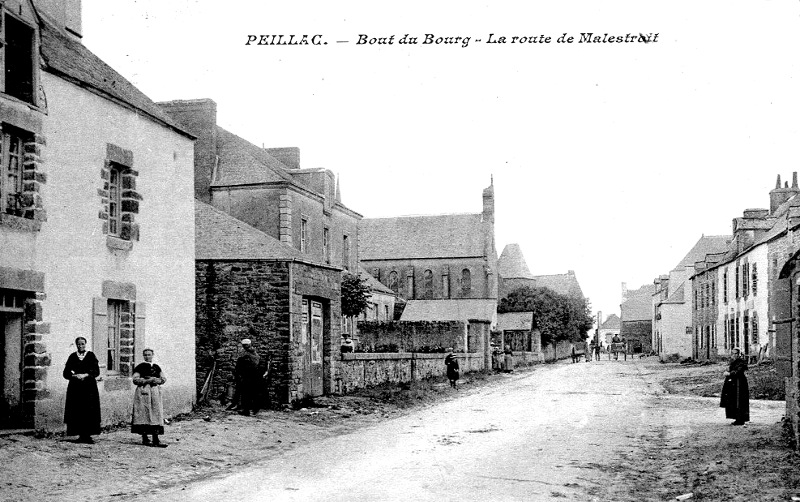 Ville de Peillac (Bretagne).