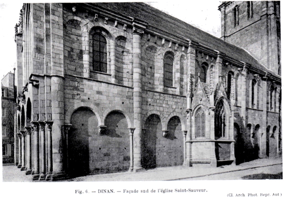 Eglise de Dinan (Bretagne).