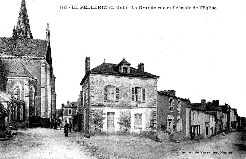 Ville du Pellerin (Bretagne).