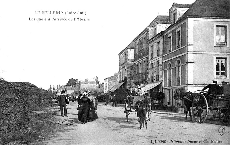 Ville du Pellerin (Bretagne).