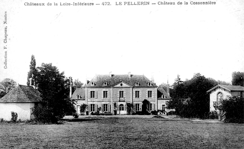 Château de la Cossonnière à Le Pellerin (Bretagne).
