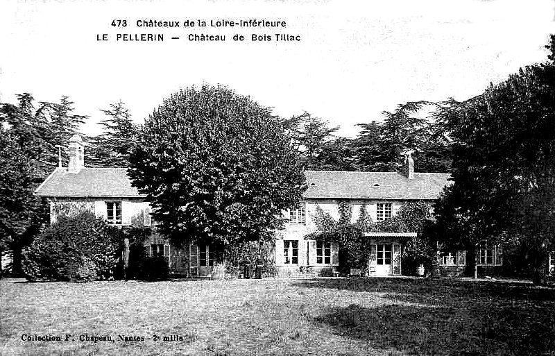Château de Bois Tillac à Le Pellerin (Bretagne).
