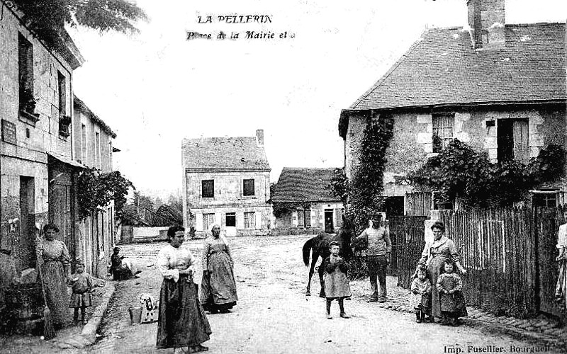 Ville du Pellerin (Bretagne).