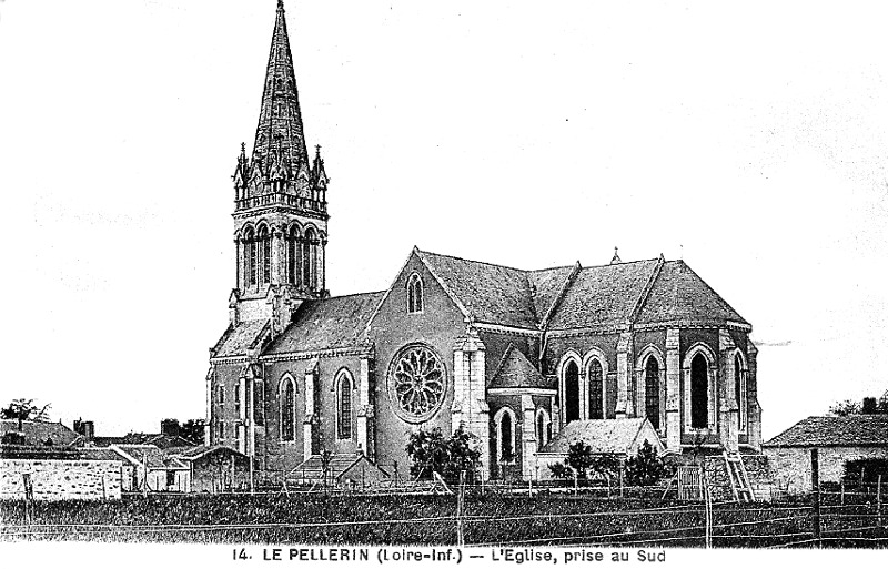 Eglise du Pellerin (Bretagne).