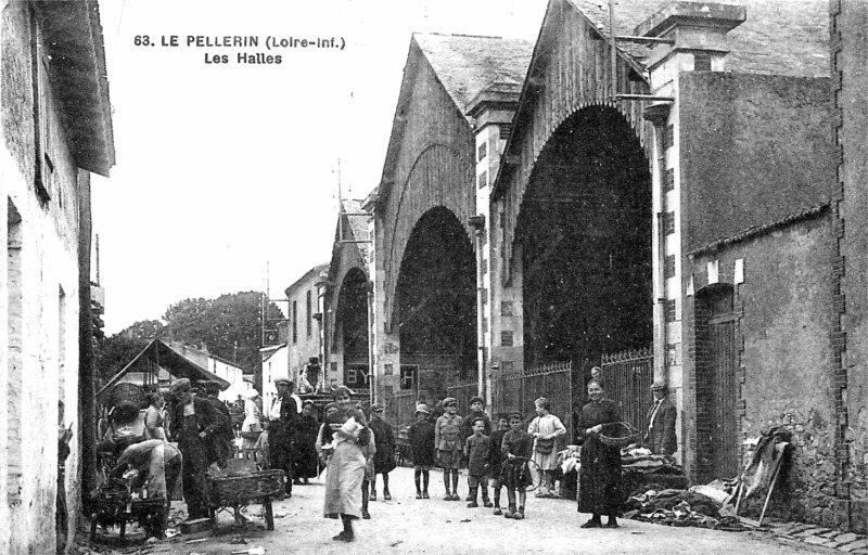 Ville du Pellerin (Bretagne).