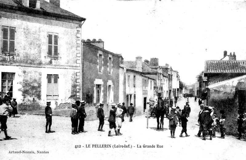 Ville du Pellerin (Bretagne).