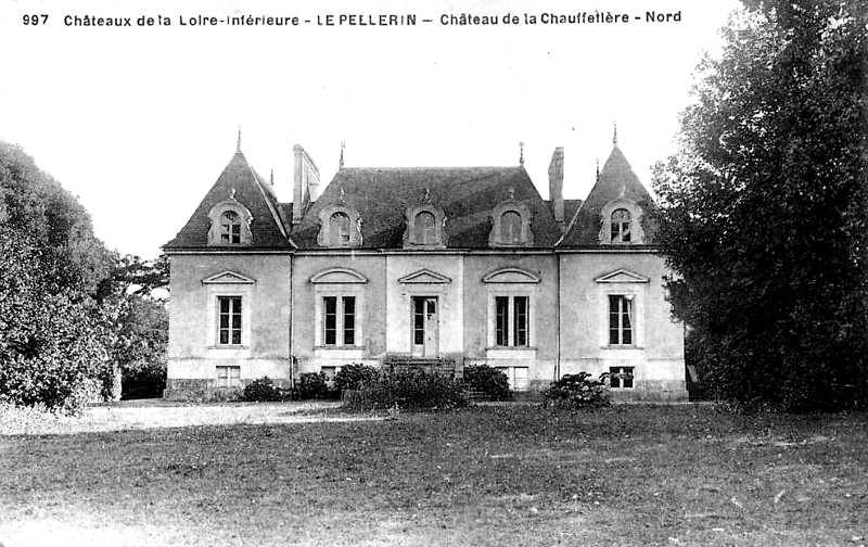 Château de la Chauffetière à Le Pellerin (Bretagne).