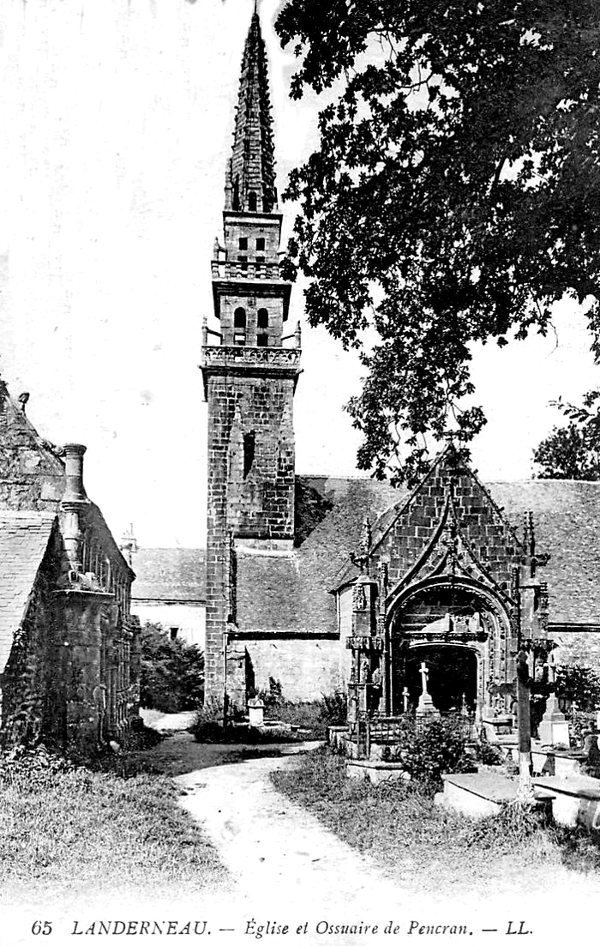 Eglise de Pencran (Bretagne).