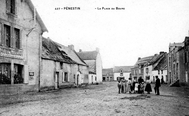 Ville de Pnestin (Bretagne).