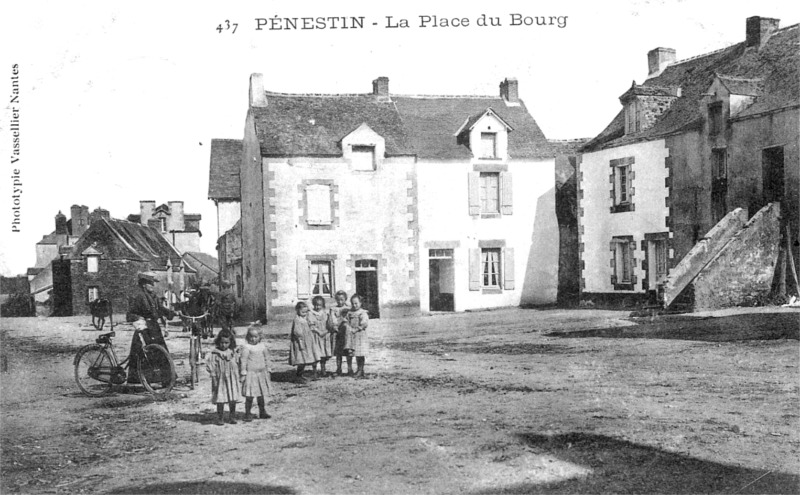 Ville de Pnestin (Bretagne).