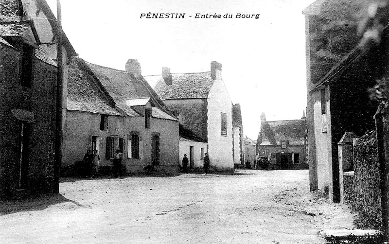 Ville de Pnestin (Bretagne).