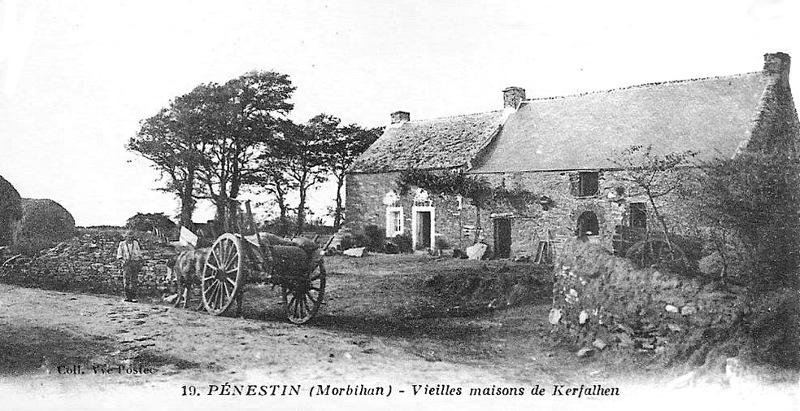 Ville de Pnestin (Bretagne).