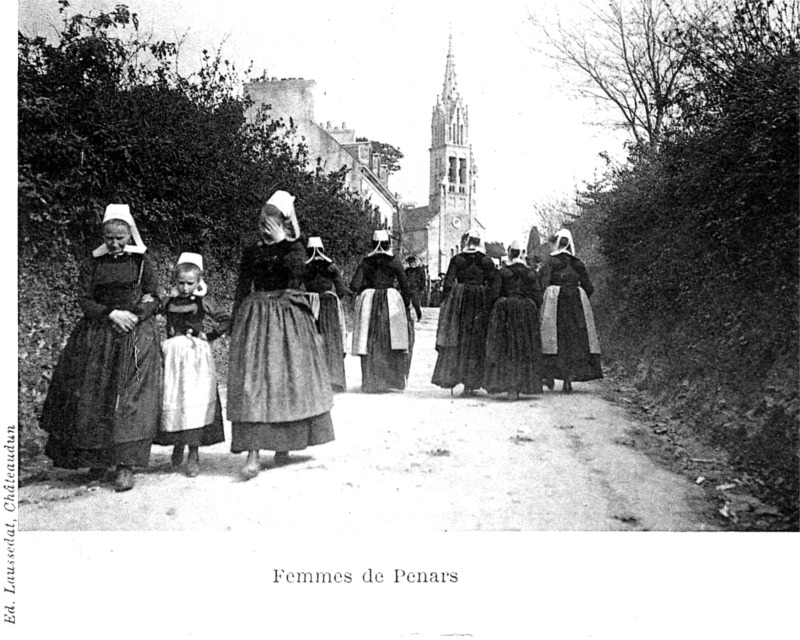 Ville de Penhars (Bretagne).