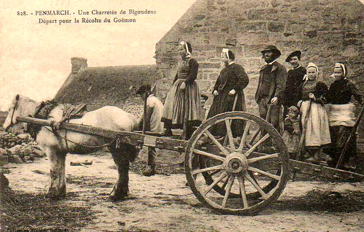 Ville de Penmarch (Bretagne).