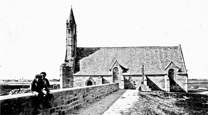 Penmarch (Bretagne) : chapelle Notre-Dame de la Joie (photo agence Rol).