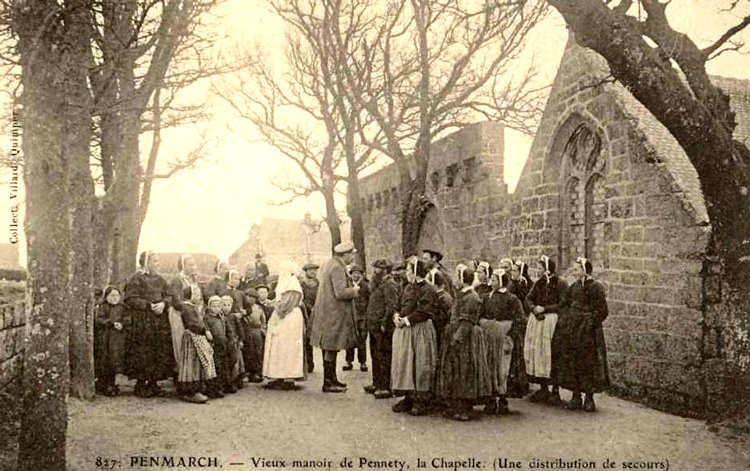 Ville de Penmarch (Bretagne).