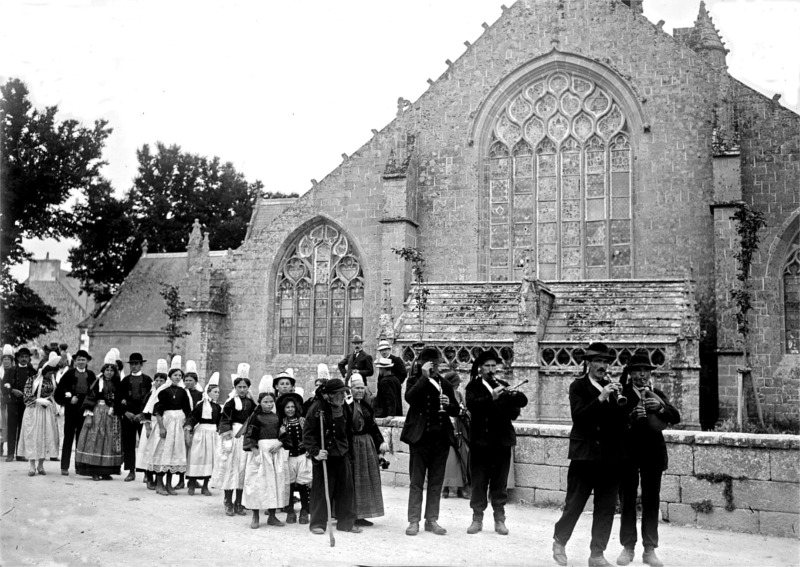 Ville de Penmarc'h (Bretagne) : photo de l'agence Rol (anne 1923).