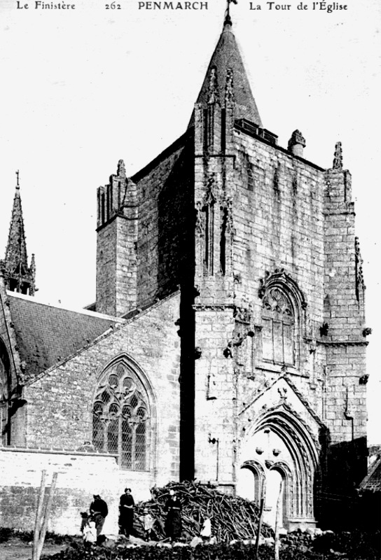 Eglise paroissiale de Penmarch (Bretagne).