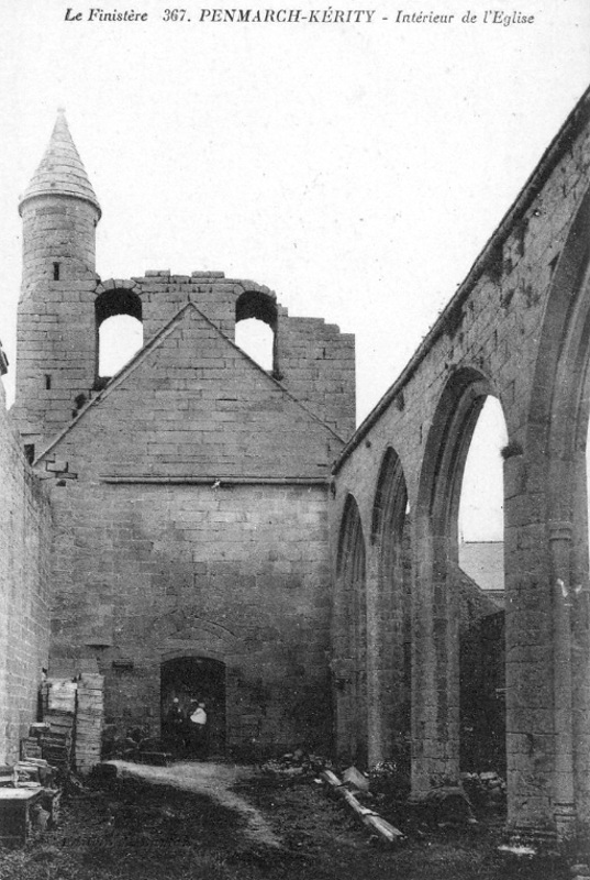 Ville de Penmarch (Bretagne) : glise de Krity